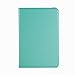 GMYLE(R) Aqua Blue 360 Degree Rotating PU leather Folio Stand Case Cover for Nook HD+ Plus 9 inches Barnes & Noble e-book Reader Tablet (Multi Angle- Vertical/Horizontal and Wake up Sleep Function)