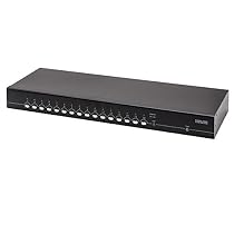 Syba 16-Port USB PS/2 Combo KVM Switch (SY-KVM50084)