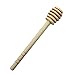 4U-Lucky Wooden Honey Dipper Stick for Honey Jar Long Handle Mixing Stick