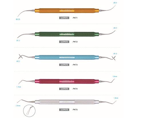 Osung Dental Wax Set L-PKT - P.K. Thomas Wax Dental Set, 5 pcs. Dental Laboratory Instruments Tool, Dental Wax Tools, Dental Wax Instruments - Thumbnail 7