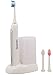 iBrush Electric Toothbrush - Sonic Wave Electric Rechargeable Toothbrush with UV Sanitizer and 3 Extra Brush Heads and Built In Brushing Timer