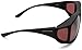 Cocoons Fitovers Low Vision Sunglasses Aviator (XL)