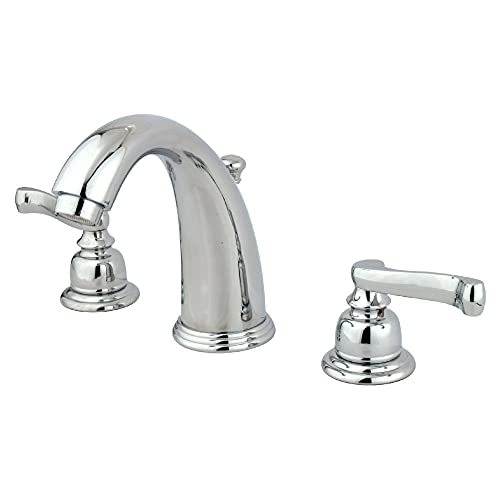 Kingston Brass GKB981FL Royale 8-Inch Widespread Lavatory Faucet with Retail Po…