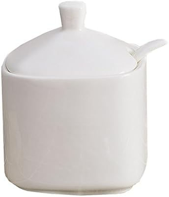 sugar canister with spoon