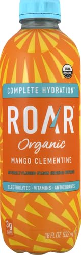 ROAR BEVERAGES MANGO CLEMENTINE ORGANIC, 18 OZ
