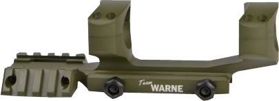 Warne Scope Mounts RAMP34OD R.A.M.P Tacticalx 40mm Mount, Military-Spec OD Green, 34mm