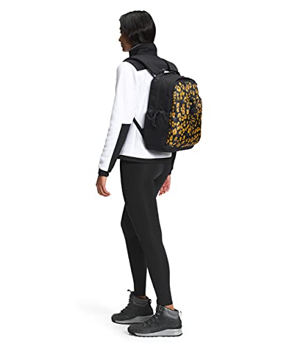 leopard print rucksack north face