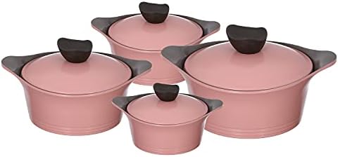 Neoflam Ceramic Cookware Set of 12 Pieces, Rose price in Egypt | Amazon ...