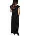 3269-BLK-08: KRISP Maxi Dress,Black,UK 8/US 4