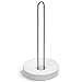 Kohler Paper Towel Holder with Weighted Base, Tension Loop, Quick One Handed Tear, (Fits Standard and Oversized Rolls), White