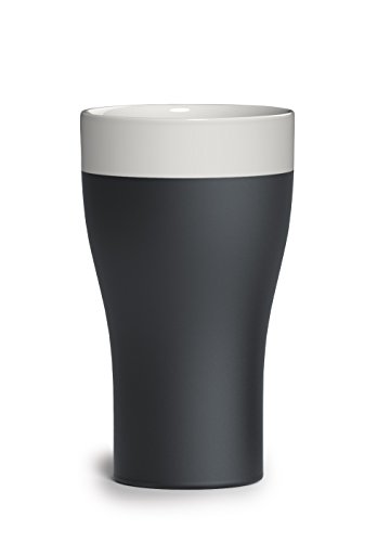 Magisso White Line Naturally Cooling Ceramic Tumbler Set of 2