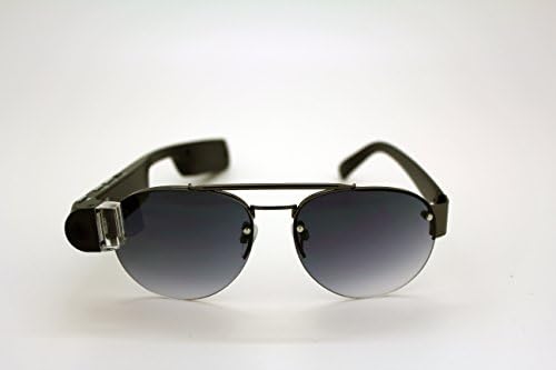 DigiOptix Smart Glasses 8GB with Sunglasses Frame (PC lense) Camera Video Spy Glasses Hand gesture control