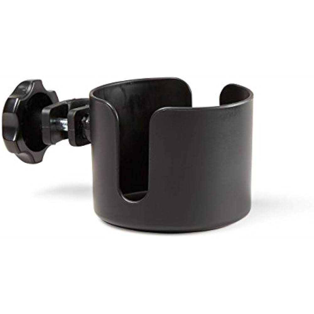 Universal Cup Holder Wheelchair, Transport Chair, Rollator, Black