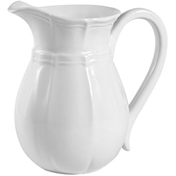 Mikasa French Countryside Pitcher, 47-Ounce, Ivory - 5093641