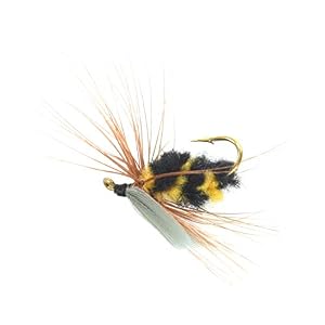 Camisin 10 Pièces 10 Appats Artificiels Leurre Bourdon Mouche Mouche Truite Leurres Artificiels Leurres De Pêche Bionique Abeille Appats De Pêche Appats Mouche Appats