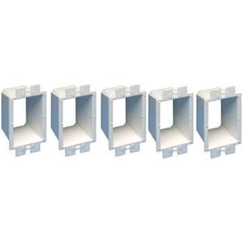 Arlington Be1 5 Electrical Outlet Box Extender 1 Gang White 5