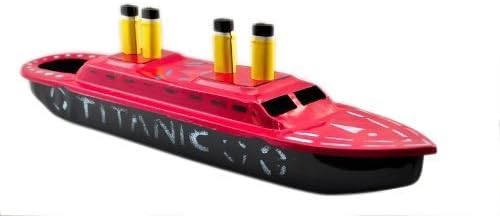 Tin Titanic Steam Pop-pop Boat - Runs with a Candle by Welby