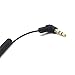Riipoo Coiled 3.5mm Audio Extension Cable - 2-Pack 30cm Mini Coiled 3.5mm Headphone Cable, 90 Degree 1/8