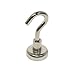 BIGTEDDY - 10pcs D16 16mm Neodymium Magnets Magnetic Hanging Hooks for Fridge Indoor / Outdoor Use with Box