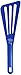 Matfer Bourgeat Exoglass Carded Pelton Spatula, Blue