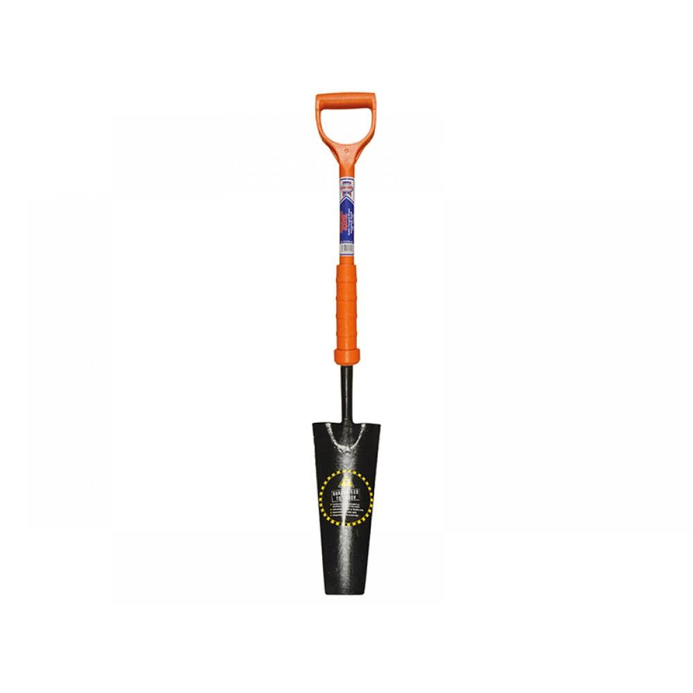 Faithfull INSDRAIN Drainage Shovel with YD Handle, Orange