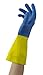 Mr. Clean 243031 NEO Bi-Colored Neoprene Coated Gloves, Large, 1 Pair