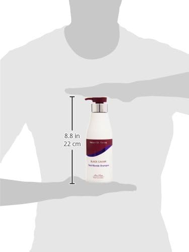Black Caviar Blonde Hair Shampoo, Intensive Moisturizing Shampoo for blonde bleached, or Color Treated Hair - Image 4