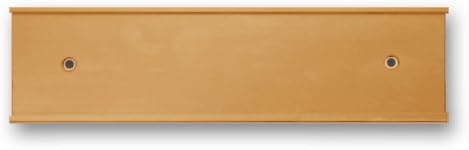 Nameplate Holder - Wall or Door - Rose Gold 8 x 2-10 Pack - Made in the USA!