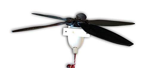 Cutting Edge Power Mini 12 Volt Wind Turbine Generator, Portable, w/Accessories,Small, Made in USA (Flush Mount, 5 Blade (18")) - Thumbnail 2