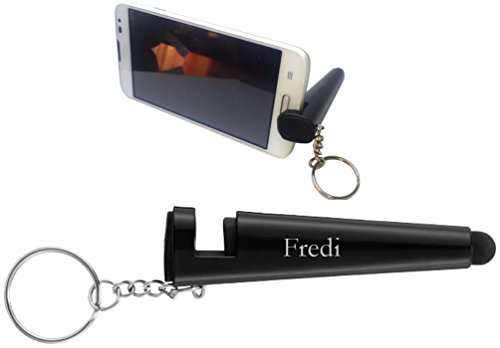 Personalized multifunctional keychain with engraved name: Fredi (first name/surname/nickname)