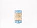 The Gift Wrap Company Baker's Twisted Twine, 500 yd, Aqua Blue/White