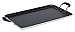 IMUSA USA IMU-1814 Double Burner Griddle Non-Stick 17-Inch, Black primary