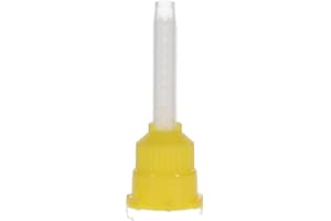 House Brand Dentistry 100624 HP T-Style Dental Mixing Tips Yellow 4.2mm 48/Bag