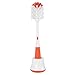 OXO Tot Bottle Brush with Nipple Cleaner and Stand, Orange