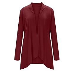 Womens Chunky Sweater Black Cardigan for Women