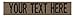 Custom Uniform Name Tape. Coyote Brown, 3.5 Inch Hook Fastener