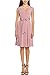KAYLYN KAYDEN KLKD Women's Basic Solid Draped Cap Sleeve Self Tie A-Line Faux Wrap Dress