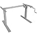 Titan Manual Hand Crank Adjustable Sit-Stand Standing Desk Frame 50