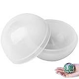 HSAN Silicone Resin Casting Molds,DIY Spherical Round Mould Paperweight Silicone Mold Epoxy Mold Casting Molds for Resin for Polymer Clay Crafting