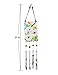 Afirst Dragonfly Wind Chimes 21 inches Colorful Glass Wind Chime Unique Gift Idea for Family and Friends Great Decoration for Home and Garden