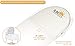 Universal Bassinet Wedge by A.M. Baby | Washable Cotton and Waterproof| Infant Incline Pillow for Better Sleep for Newborn Acid Reflux and Colic| Nursery Safe |