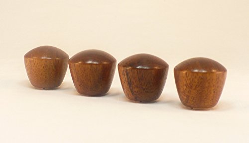 Lamp Finial, Teak, Dome Pattern 11, Small