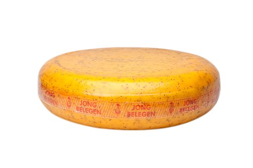 Jung gereifter Kümmelkäse | Premium Qualität | Ganzer Käse - 11 kilo