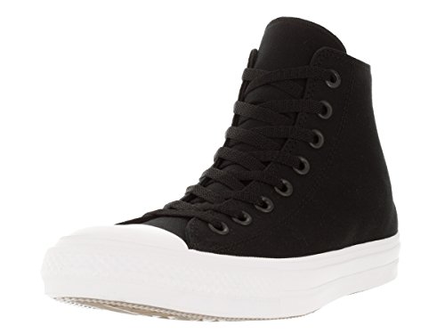 Converse Unisex Chuck Taylor All Star II Hi Basketball Shoe Black/White 13