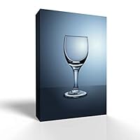 Canvas Wall Art Wine Glass Canvas Prints Home Artwork Decoration for Living Room,Bedroom - 12x18 inches