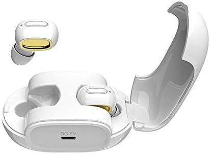 Roful Wireless Earbuds, TWS-G1 Bluetooth Earphones Double Ears Mini Stereo Universal Bluetooth Headset Bluetooth Headphone Bass Effect with 450mAh Charging Box