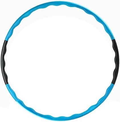 NAttnJf Sports Durable 80cm Detachable Plastic Massage Hula Fitness Hoop Adult Workout Fine Workmanship