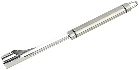 HeiYi Apple Corer - Stainless Steel - Commercial Grade Metal - Premier Kitchen Utensil for Coring - Best Tool for Pear &amp; Other Fruits - Core Remover