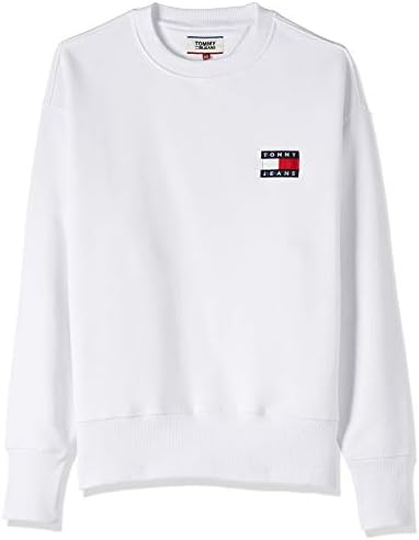 tommy badge crew sweatshirt
