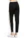 Romwe Women's Casual Athletic Rainbow Stripe Sweatpants Yoga Elastic Mid Waist Jogger Track Pants